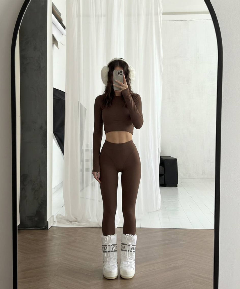 Термо-костюм: лосини + лонгслів