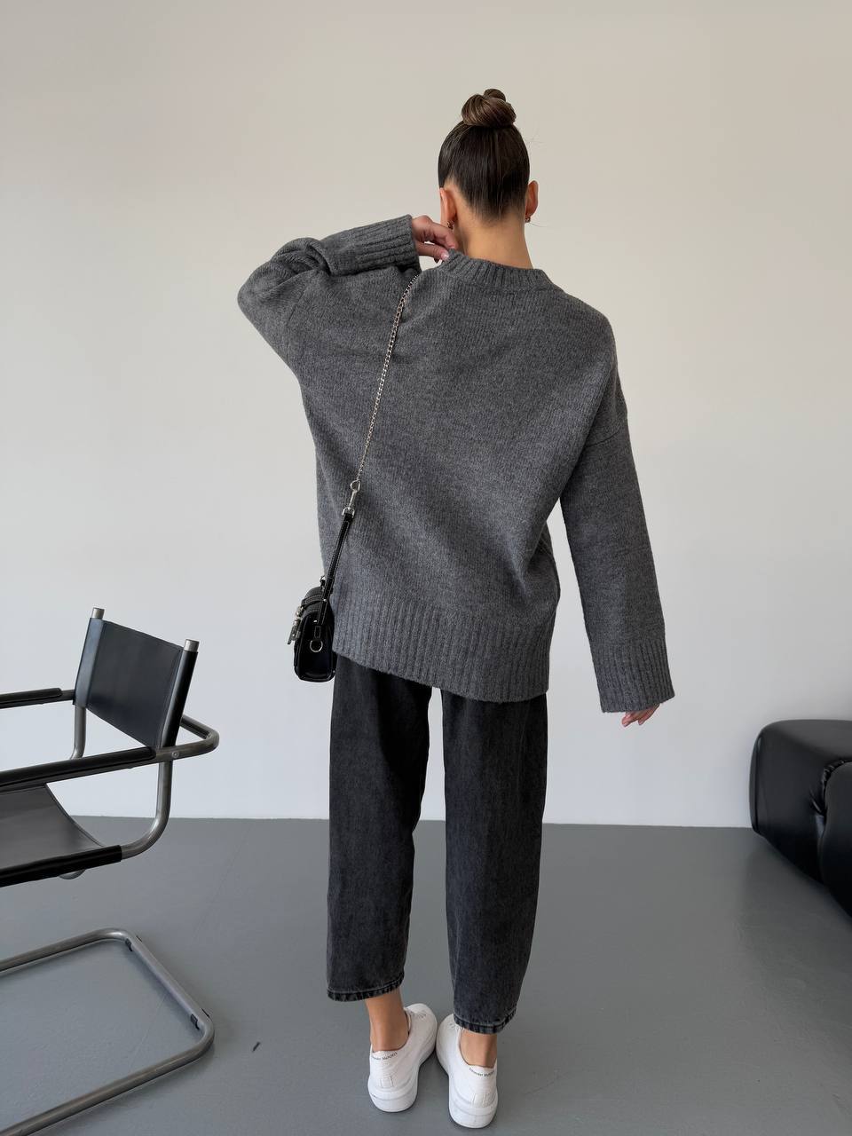 Жіночий базовий светр one size
