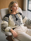 Сорочка молочка з чорною вишивкою #11