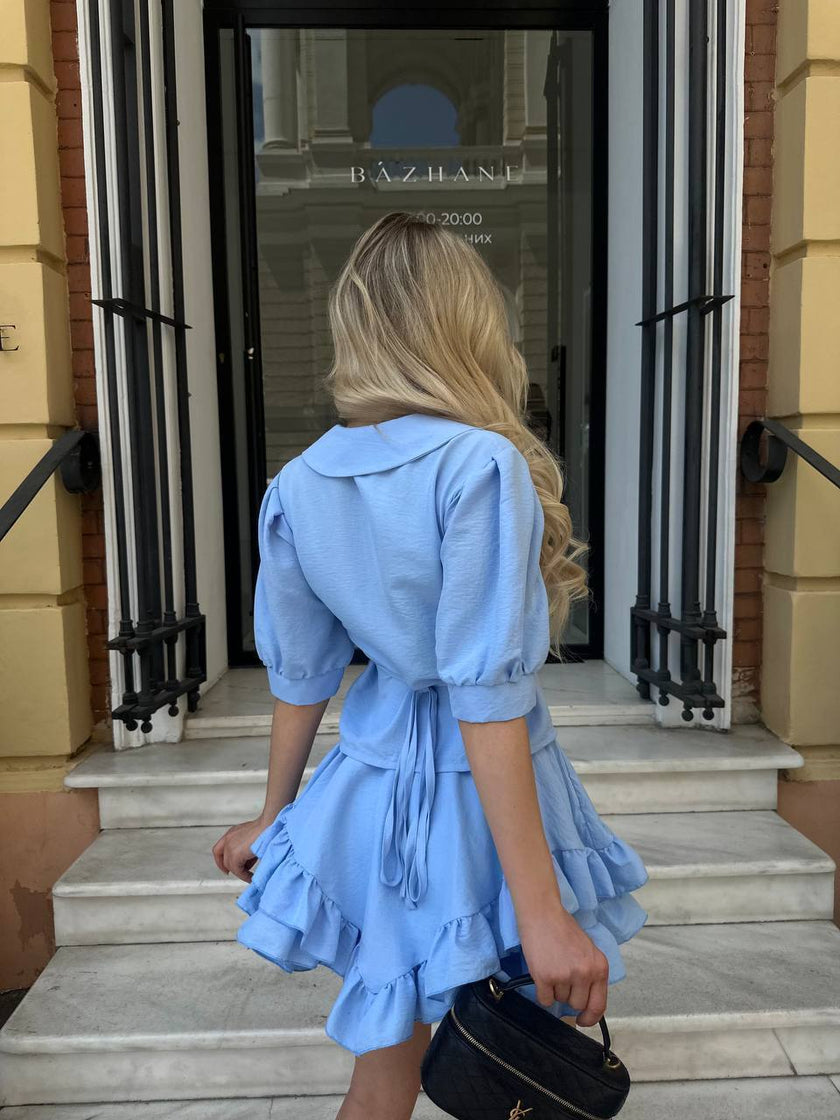 Костюм блуза та спідниця