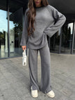 Костюм-двійка жіночий з оверсайз светром (в'язка)