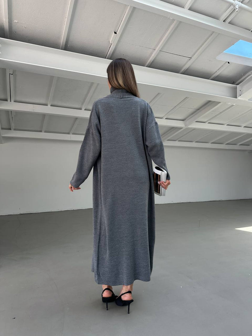 Комплект сукня і кардиган в'язані