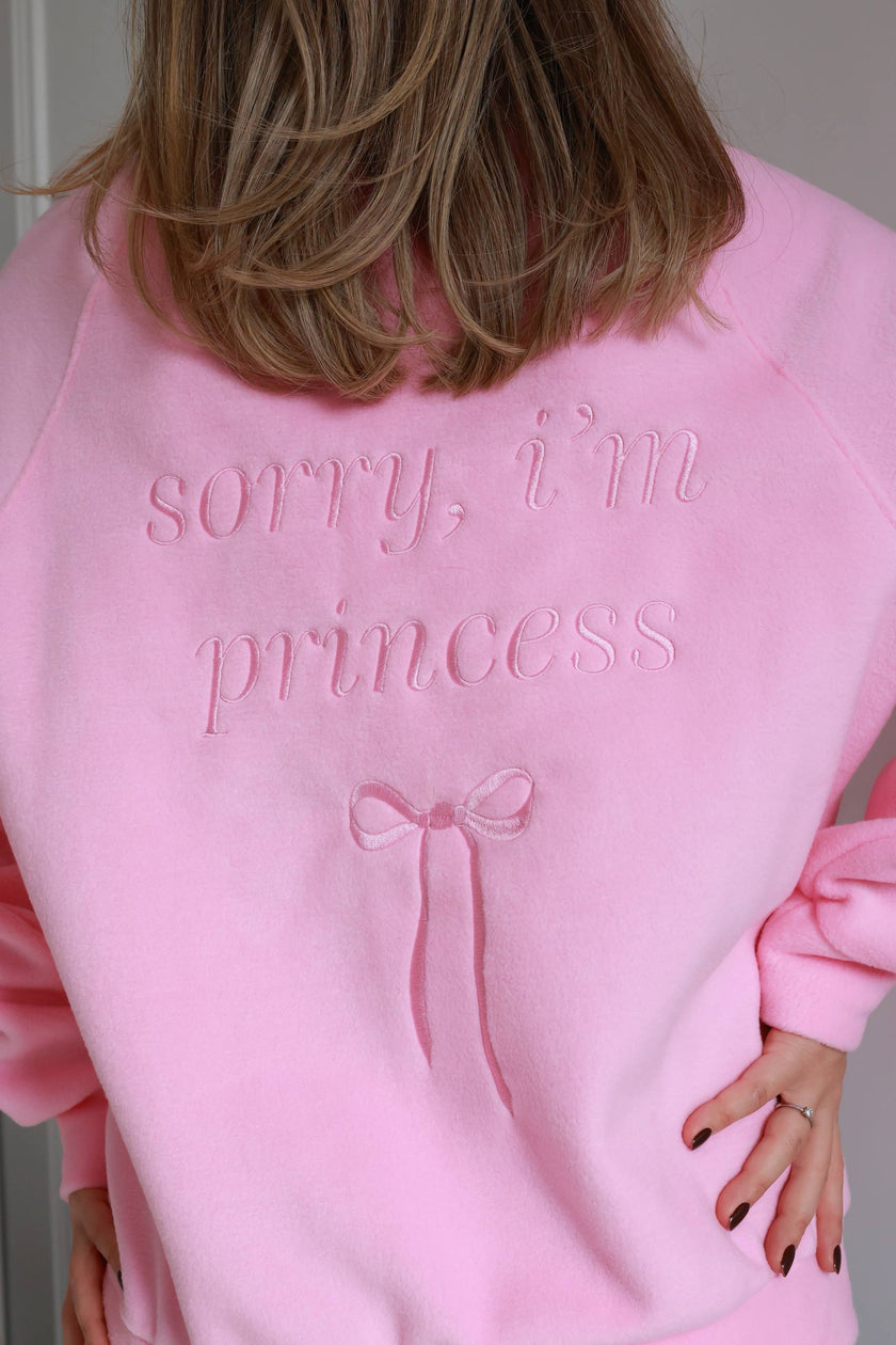 Жіночий флісовий світшот з вишивкою 