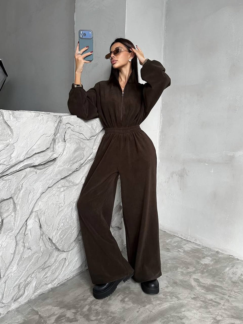 Комбінезон жіночий на флісі