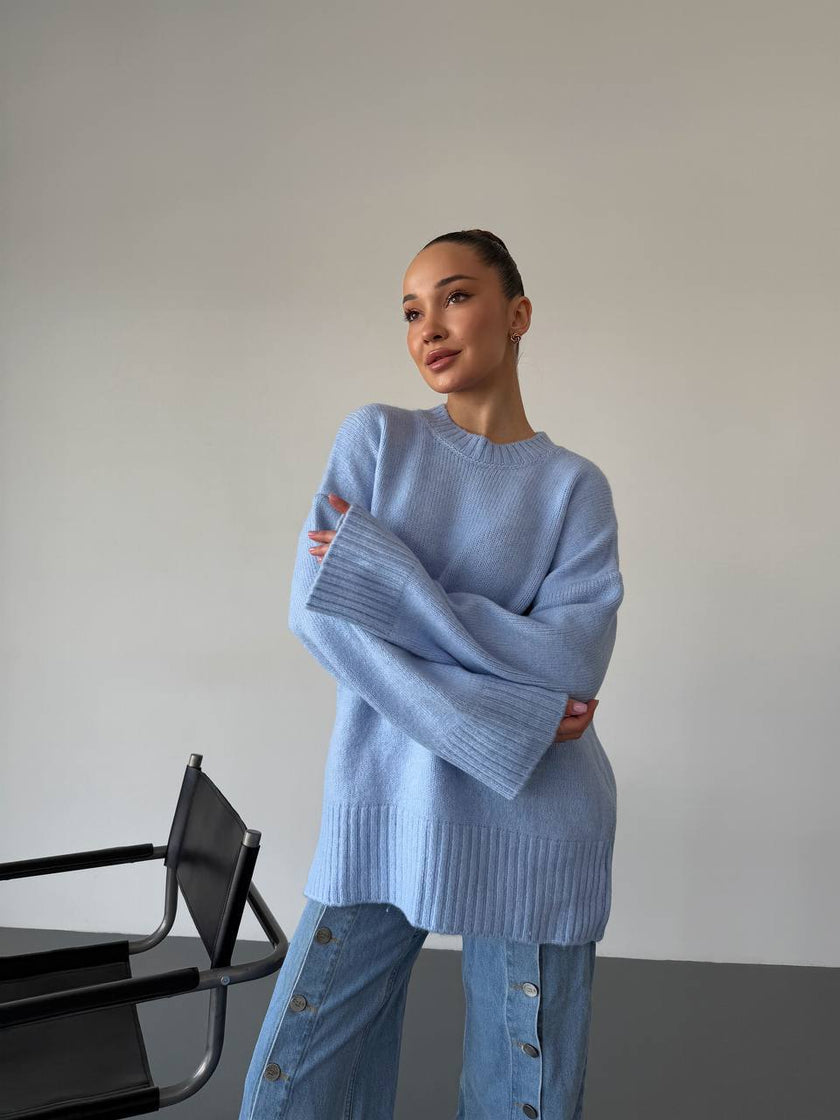 Жіночий базовий светр one size